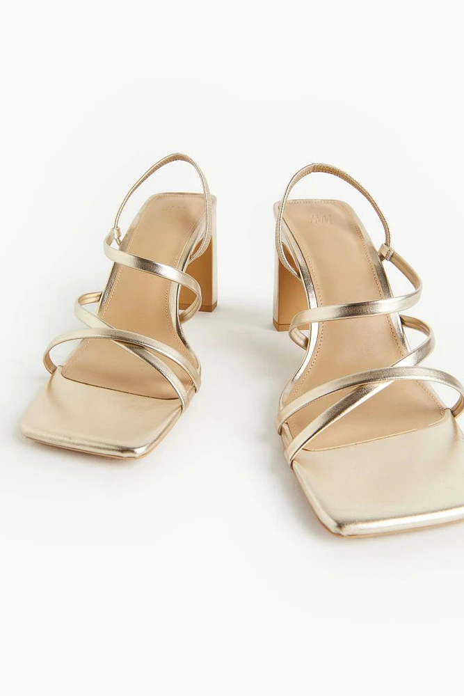 Block-heeled Sandals