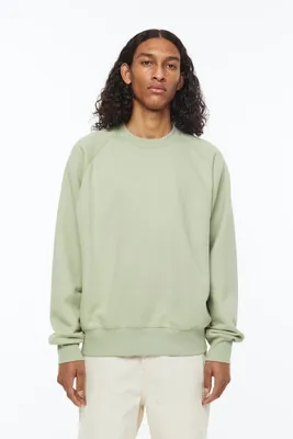 Oversized Fit Cotton Sweatshirt