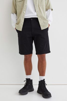 Regular Fit Cotton Chino Shorts