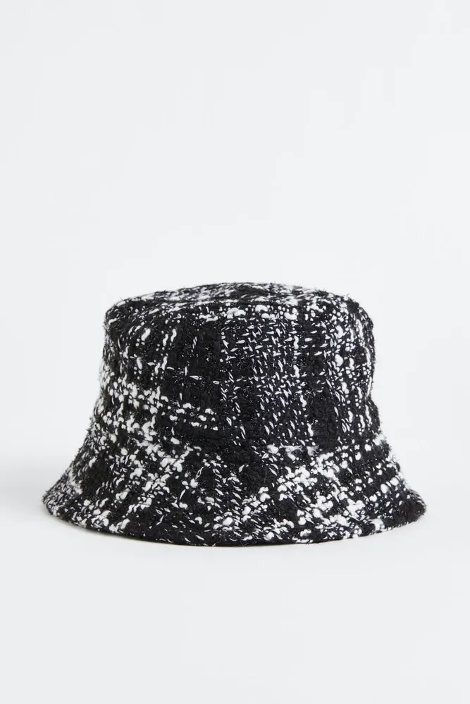Men - White Cotton bucket hat - Size: S/56 - H&M
