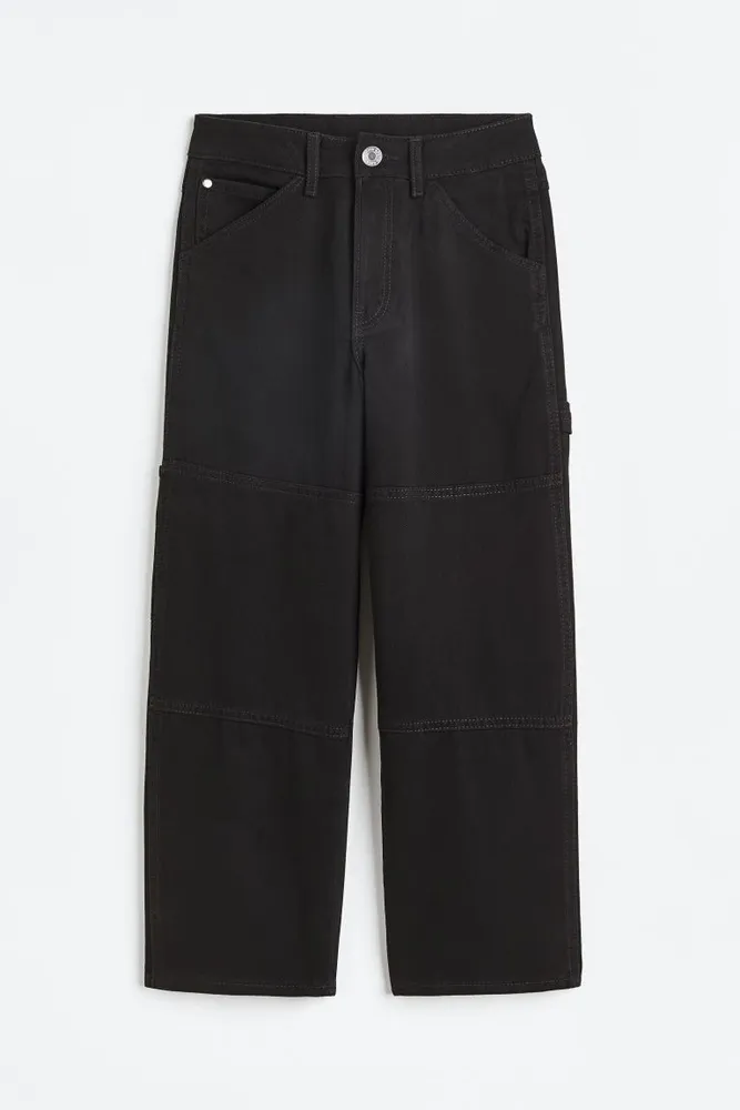 Baggy Fit Twill Pants