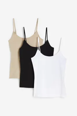 3-pack Camisole Tops