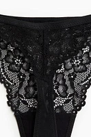 3-pack Lace Thong Briefs