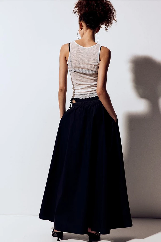 Poplin Circle Skirt