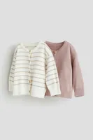 2-pack Cotton Cardigans