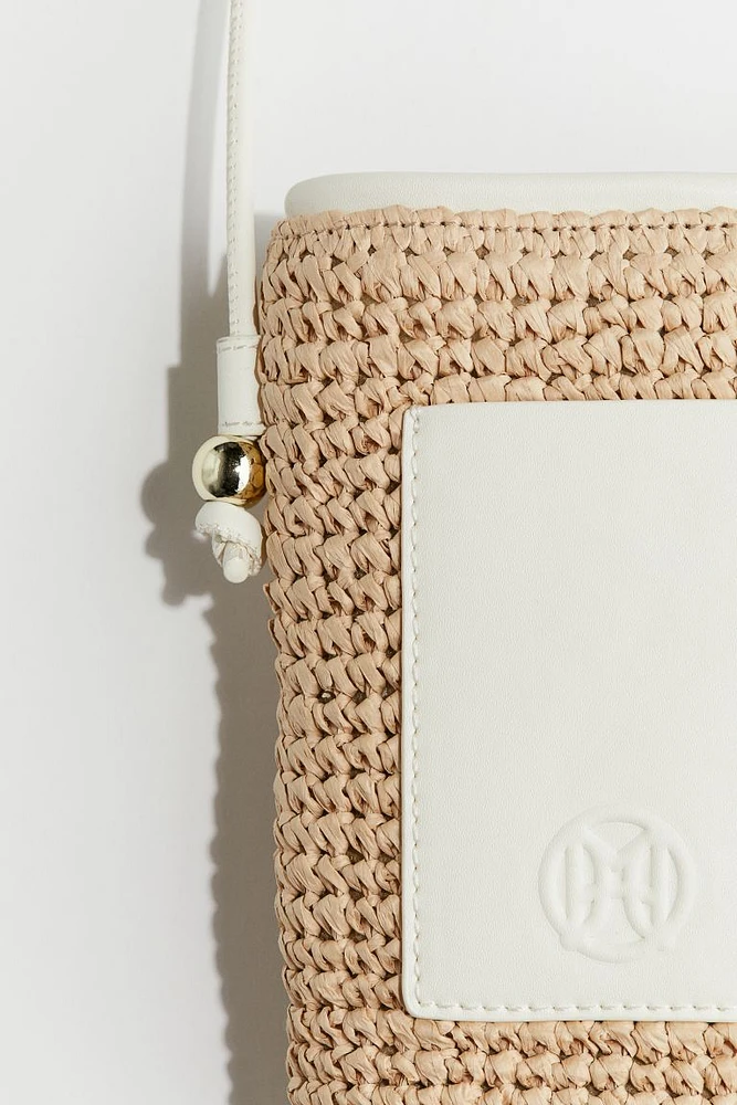 Straw Phone Bag