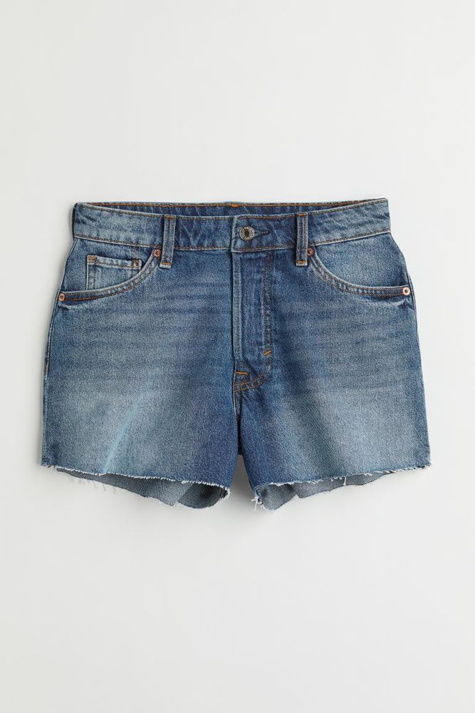 Vintage High Denim Shorts
