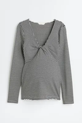 MAMA Knot-detail Top
