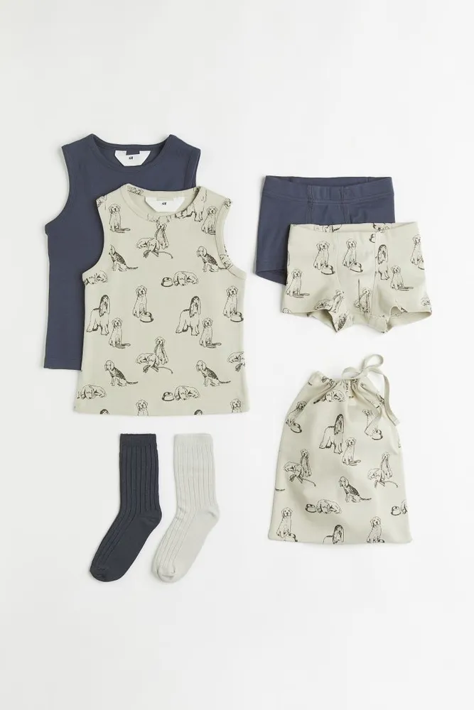 H&m 7-piece Jersey Set | Pike and Rose