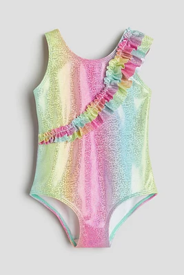 Ruffle-trimmed Swimsuit