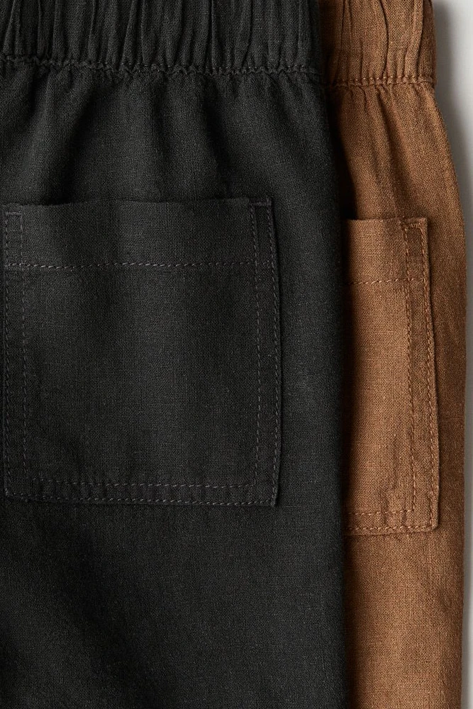 2-pack Linen-blend Shorts