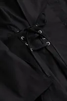 H&M+ Lacing-detail Shirt Dress