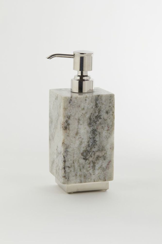 Pompe à savon en marbre