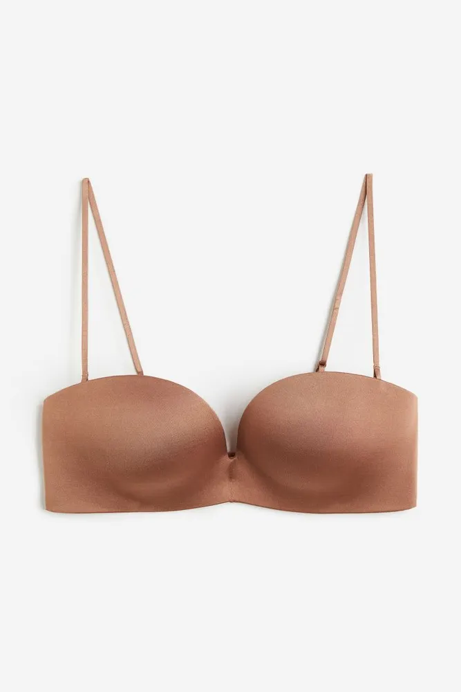 Soft-cup Push-up Balconette Bra