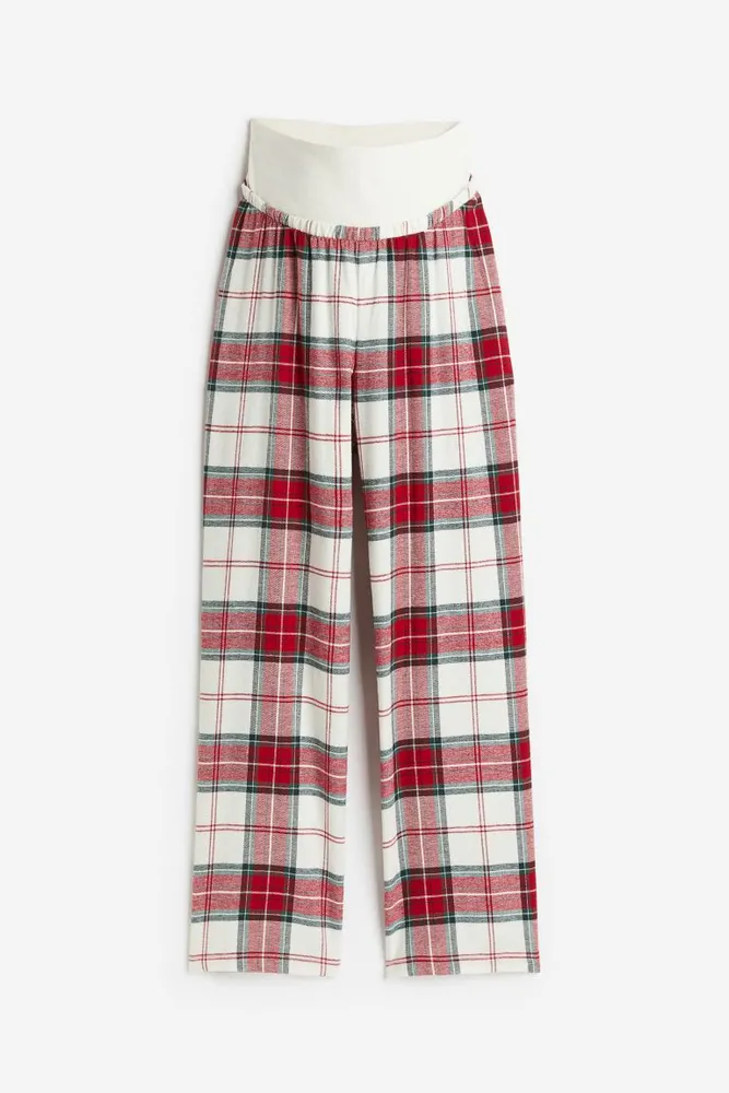 H&M Regular Fit Flannel Pajama Pants