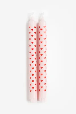 2-pack Patterned Candles