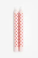 2-pack Patterned Candles