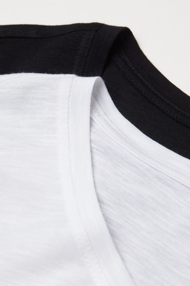 H&M+ 2-pack Modal-blend T-shirts
