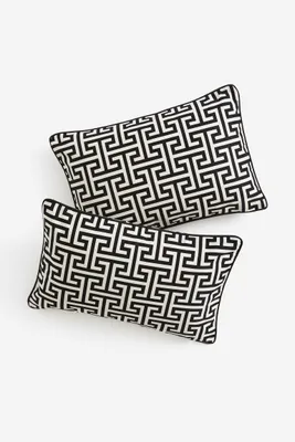 2-pack Patterned Cushion Covers