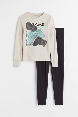 H&M Cotton Jersey Pajamas