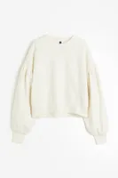 Puff-sleeved Sweatshirt