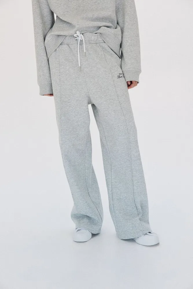 Crease-front Joggers