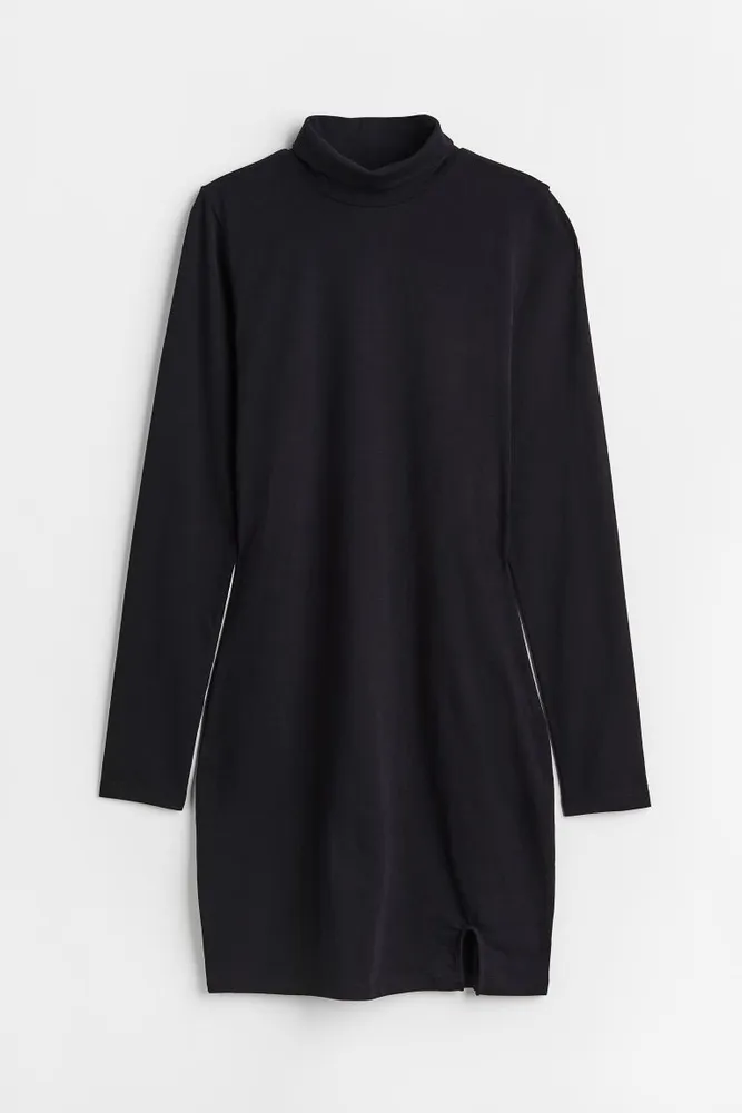 Turtleneck Bodycon Dress