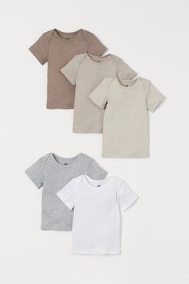 5-pack Cotton T-shirts