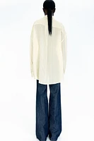 Oversized Silk-blend Shirt