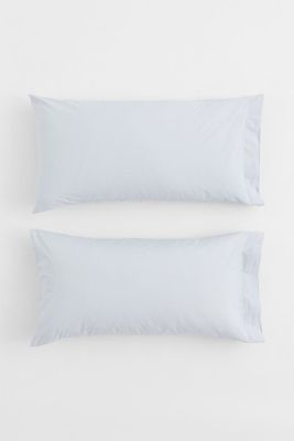 2-pack de fundas almohada en percal