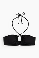 Padded Halterneck Bikini Top