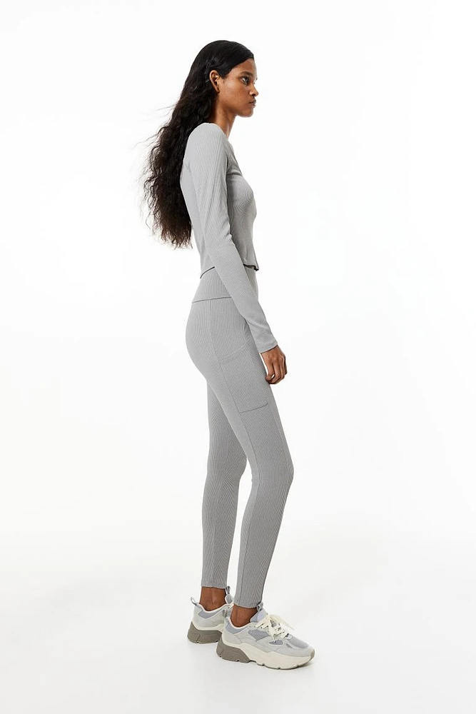 Pocket-detail Leggings