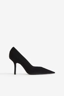 Suede Pumps
