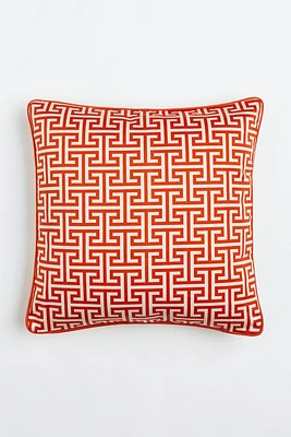 Patterned Cotton Cushion Cover