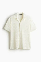 Regular Fit Lace Resort Shirt