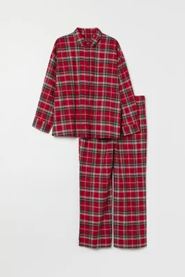 H&M+ Plaid Pajamas