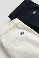 2-pack Cotton Chinos