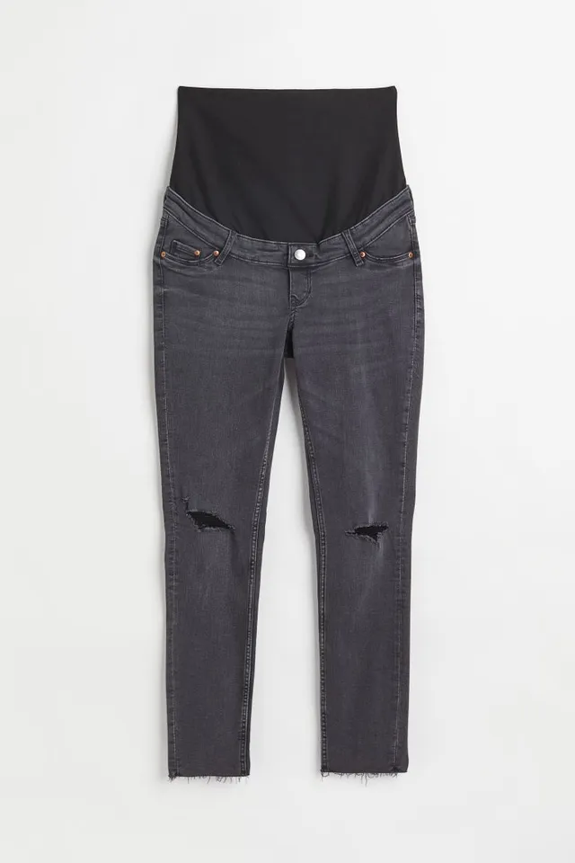 Old Navy Maternity Rollover-Panel Skinny 360° Stretch Jeans