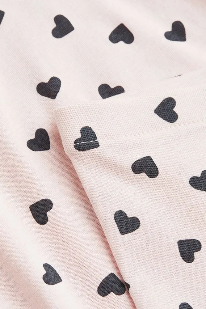 Snug Fit Printed Cotton Pajamas