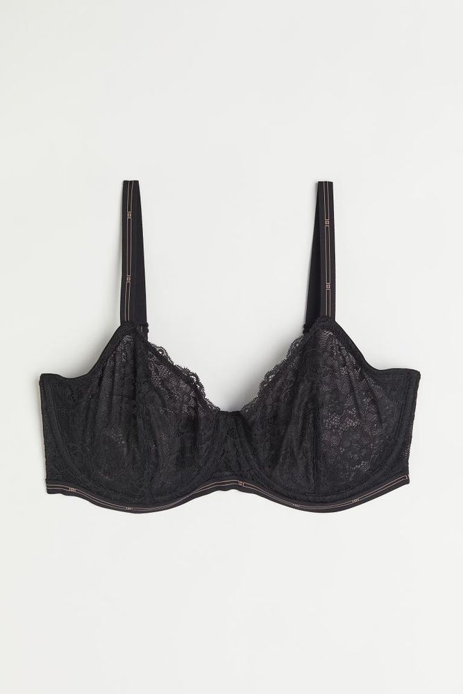BKEssentials Lace Full Coverage Lined Bralette
