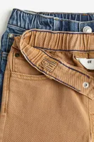 2-pack Loose Fit Twill Pants