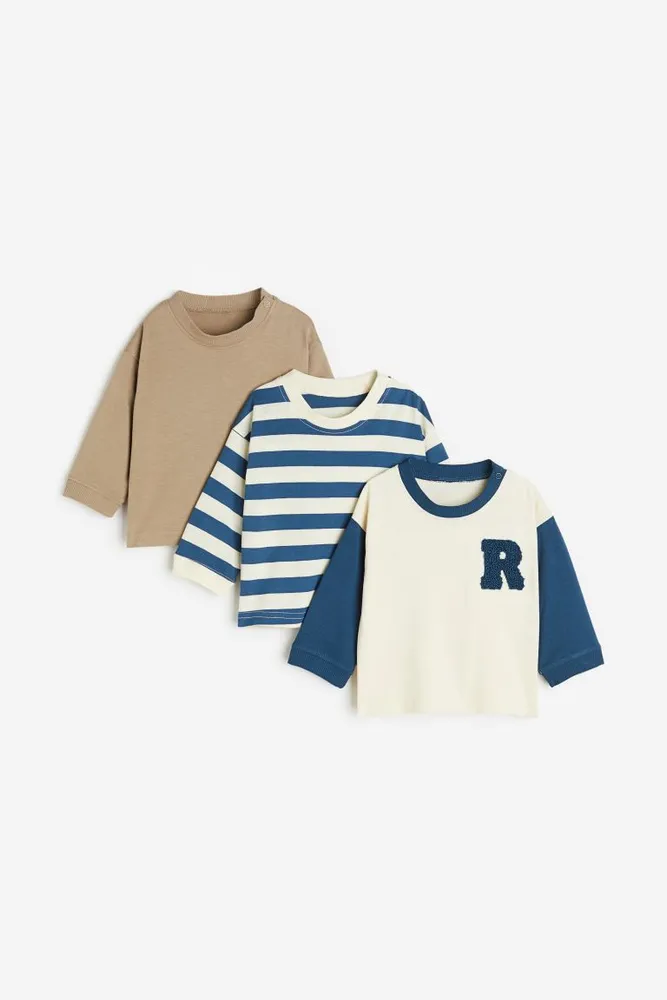 Baby - Brown 2-Pack Cotton Sweatshirts - Size: 12M (9-12M) - H&M