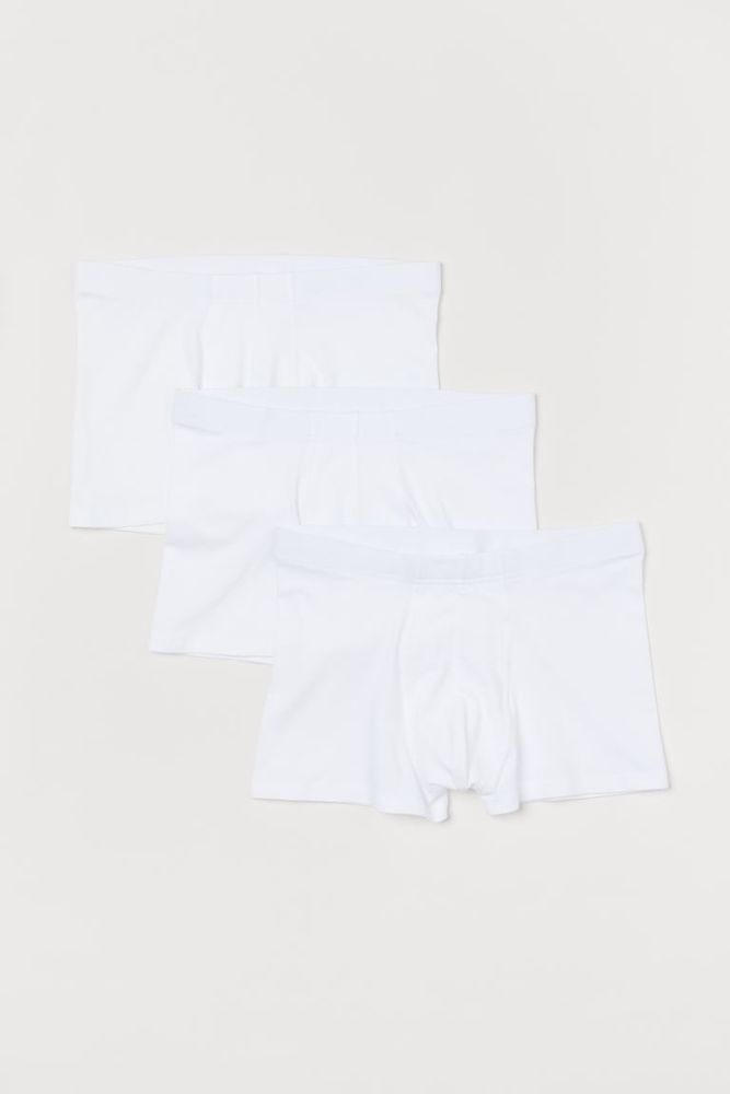Lot de 3 boxers courts en coton