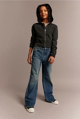 Baggy Fit Bootcut Leg Jeans