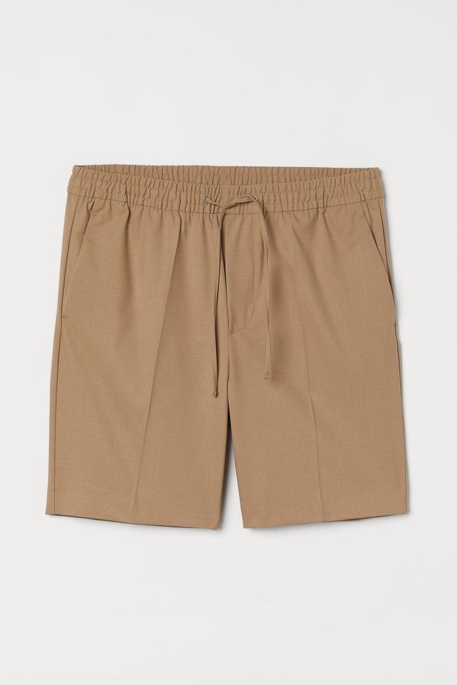 Slim Fit Tailored Shorts