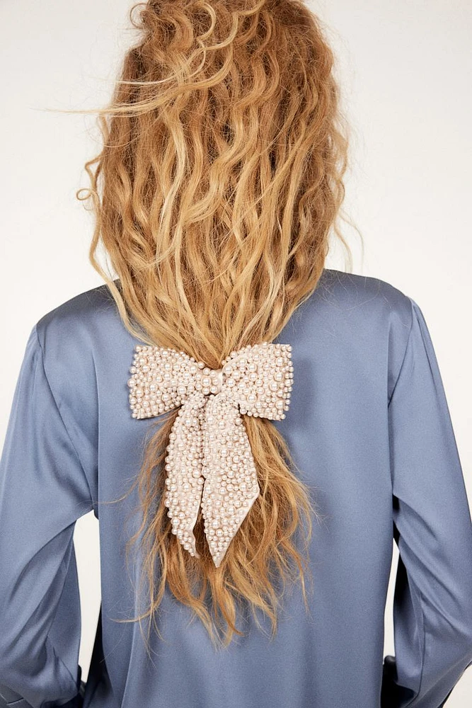 Hair Clip with Bow