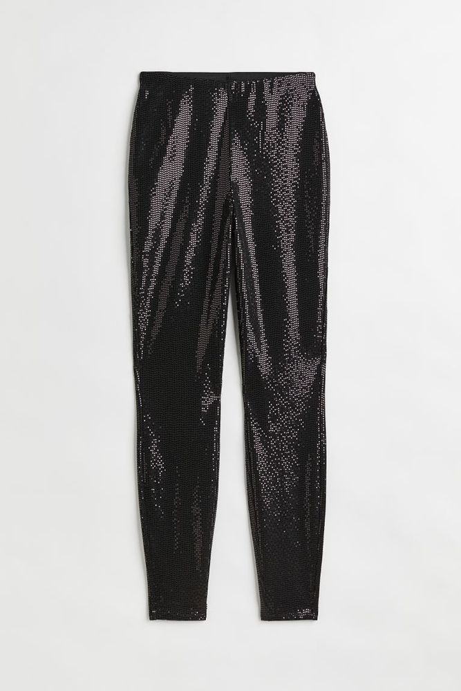 H&M Sequined Leggings