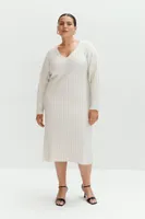 Rib-knit Dress