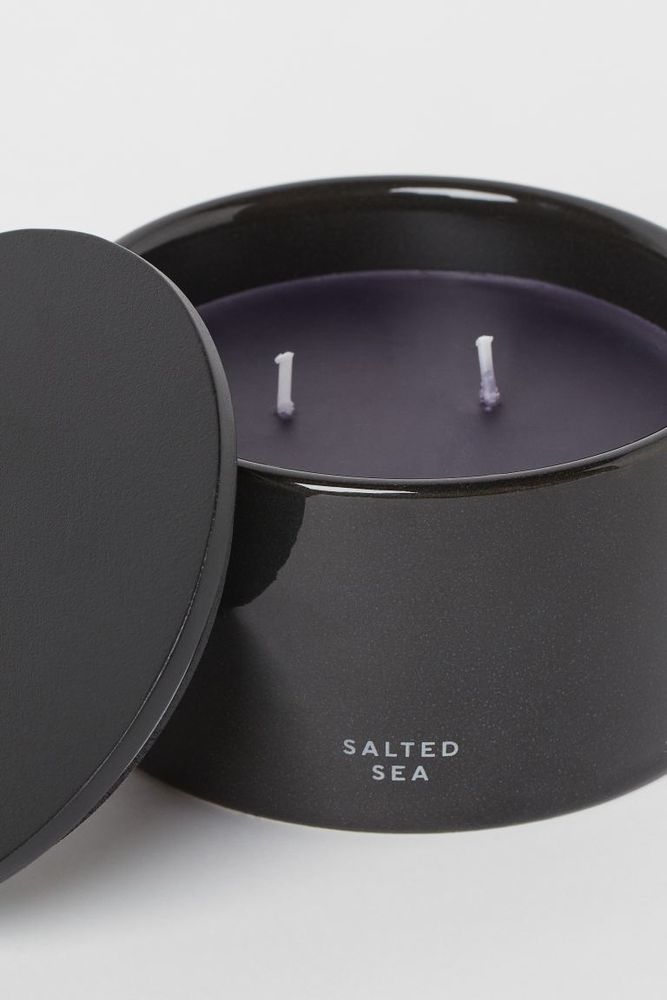 Large Scented Candle with Lid