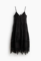 Lace-trimmed Camisole Dress